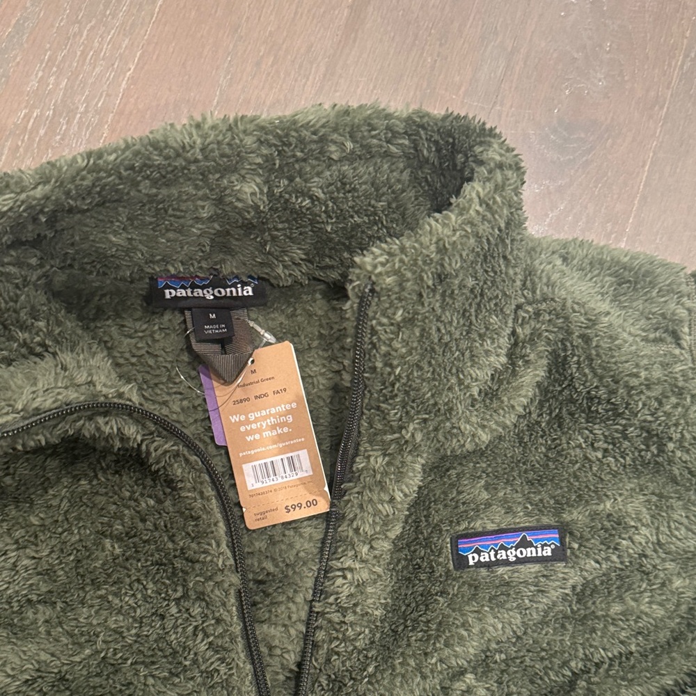 Patagonia Men’s Los Gatos Olive Fleece 1/4zip (new)